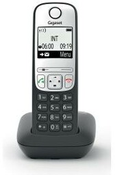 Gigaset A690 Czarno-srebrny Telefon bezprzewodowy