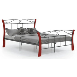 Edinos Metalowe łóżko w stylu vintage 120x200 cm