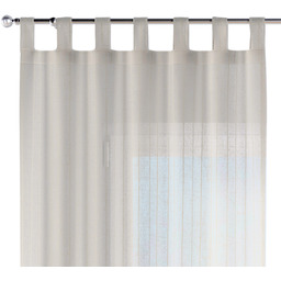 Zasłona na szelkach 1 szt., beżowy, Natural Touch