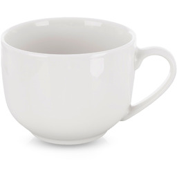 Kubek porcelanowy biały XL MONA 650 ml