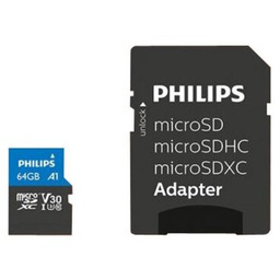 PHILIPS Karta pamięci Class SDXC 64GB + Adapter