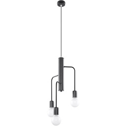 Lumes Regulowany loftowy żyrandol LED 4S E756 G1-Z61