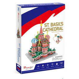 CUBIC FUN Puzzle 3D Budowle Świata Katedra Św.