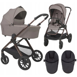 Espiro Code wózek spacerowy lekki gondola 2w1 sam