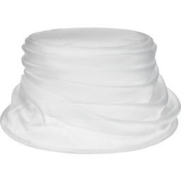 Kapelusz Okolicznosciowy Medina Organza by McBURN, biały, One