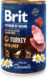 Brit Premium By Nature Indyk z Wątróbką