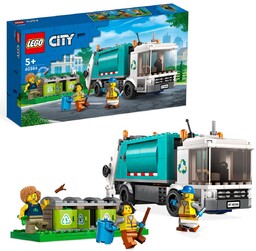 LEGO City, klocki, Ciężarówka recyklingowa, 60386