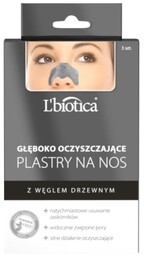 L BIOTICA Głęboko Oczyszczające Plastry na nos