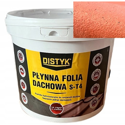 Płynna folia dachowa S-T4 Distyk 5kg Brąz papa