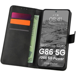 Bizon Etui z klapką Case Pocket do Motorola