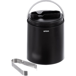 Wiaderko do lodu stalowe czarne BLACK 1,9 l