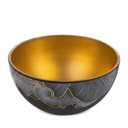 Eurofirany Misa 25x13 Peonia 1 czarna złota peonie