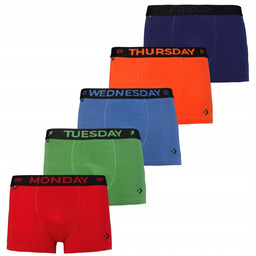Moraj Majtki bokserki chłopięce bawełniane na każdy dzień