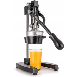 Wyciskarka Do Cytrusów Owoców Ręczna Ciężka Solidna Czarna