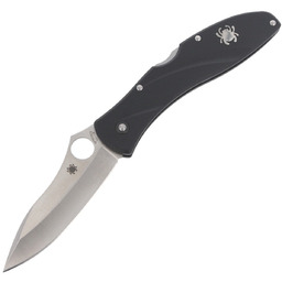 Nóż składany Spyderco Centofante 3 FRN Black Plain