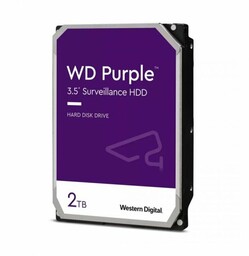 Dysk twardy HDD WD Purple 2TB 3,5" SATA