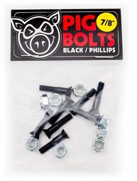 montażówki PIG WHEELS - Black 1in Phillips 10