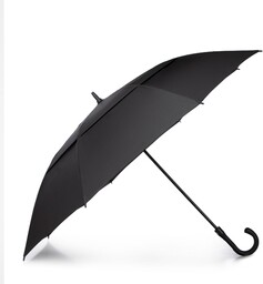 Parasol golfowy półautomatyczny czarny