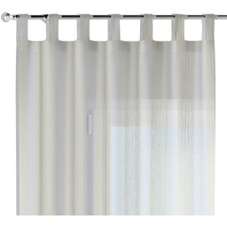 Zasłona na szelkach 1 szt., kremowy, Natural Touch