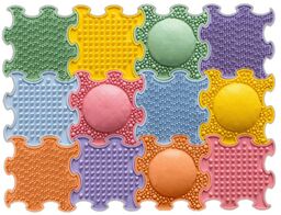 puzzle sensoryczne Mini 12 szt 15x15cm