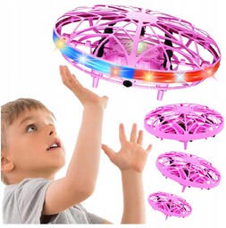 Latająca Kula Dysk Mini Dron Ufo Świecąca Sterowana