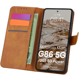 Bizon Etui z klapką Case Pocket do Motorola