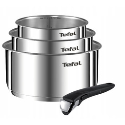 Zestaw garnków Tefal Ingenio Emotion stal nierdzewna 4