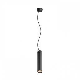 RIGA 28 lampa wisząca czarna 230V LED 6W