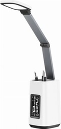 Activejet Nowoczesna lampka na biurko LED TECHNIC biała