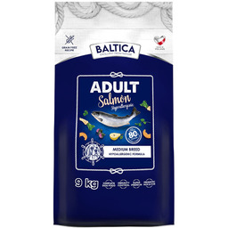 Baltica Adult Salmon Hypoallergenic M 9kg ŁOSOŚ HYPOALERGICZNA