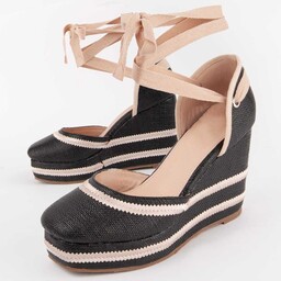 Montevita Wedge Sparto Balenci11 Czarny
