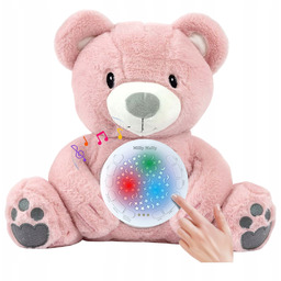 Miś z Projektorem usypiacz dla dzieci maskotka Milly