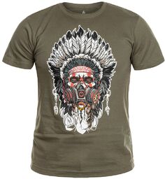 Koszulka T-Shirt Voyovnik Indian Chief - Khaki