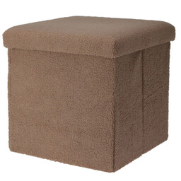 Storagesolutions Pufa ze schowkiem boucle BINI, 38 x