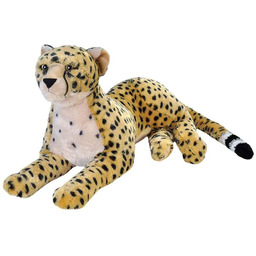 Duży pluszowy gepard leżący 76 cm maskotka