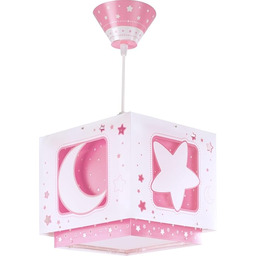 Dalber 63232S lampa wisząca, różowa, księżyc, pokój dziecięcy,