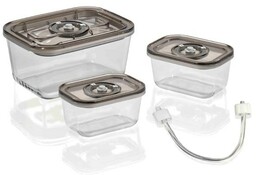 Caso Germany VacuBoxx Eco-Set 3szt. Zestaw pojemników próżniowych