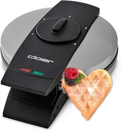 Cloer 1639SR gofrownica w kształcie serca Ø 15,5