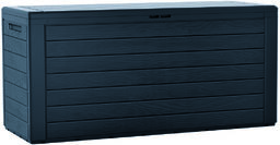 Skrzynia ogrodowa do przechowywania Woodebox antracyt, 190 l,