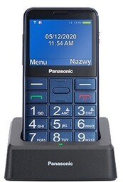 Panasonic KX-TU155EXCN telefon komórkowy dla seniora niebieski