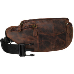 Miejska skórzana nerka na ramię Peterson