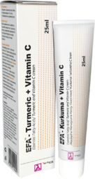 EFA Kurkuma+Vitamin C, krem do twarzy, 25 ml