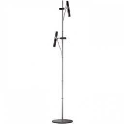 VIPER FL lampa stojąca H150cm kierunkowa czarna chrom