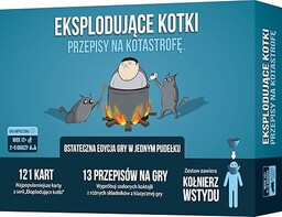 Rebel Eksplodujące Kotki: Przepisy na Kotastrofę Gra karciana