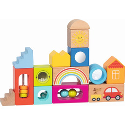 Drewniane klocki sensoryczne dla dzieci Goki 58346