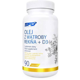 SFD Olej z Wątroby Rekina + D3, 90