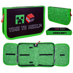 Piórnik Potrójny Jumbo Bw Minecraft AC3