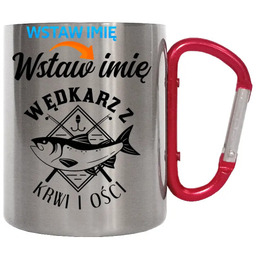 (Imię) wędkarz z krwi i ości - kubek