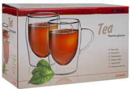 Scanpart Szklanki termiczne do herbaty 2 szt.
