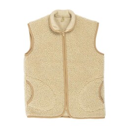 Kampol Kamizelka wełniana merynos Verona beżowa S wyroby